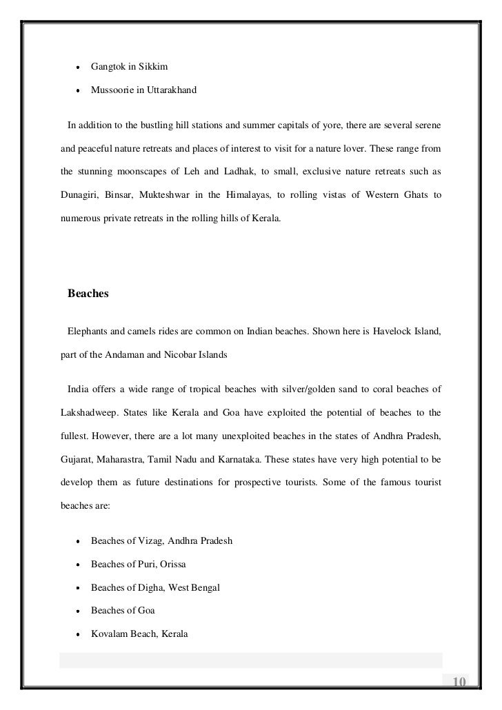 thesis on medical tourism in india